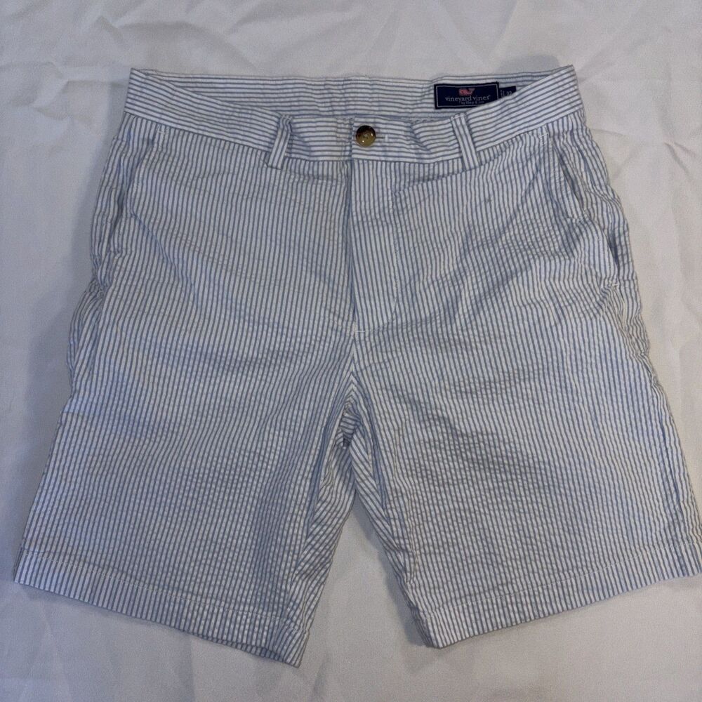 Vineyard Vines Men’s Seersucker Breaker Shorts 32 X 8